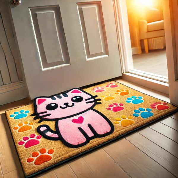 Cat Door Mat