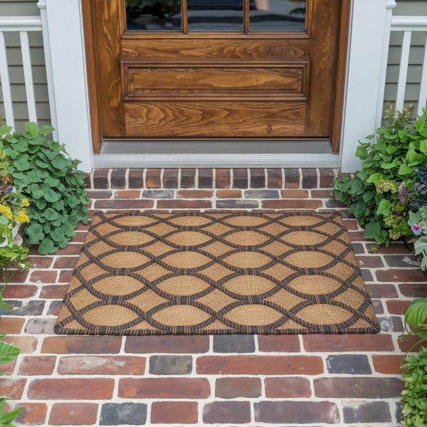 Large Jute Front Door Mat